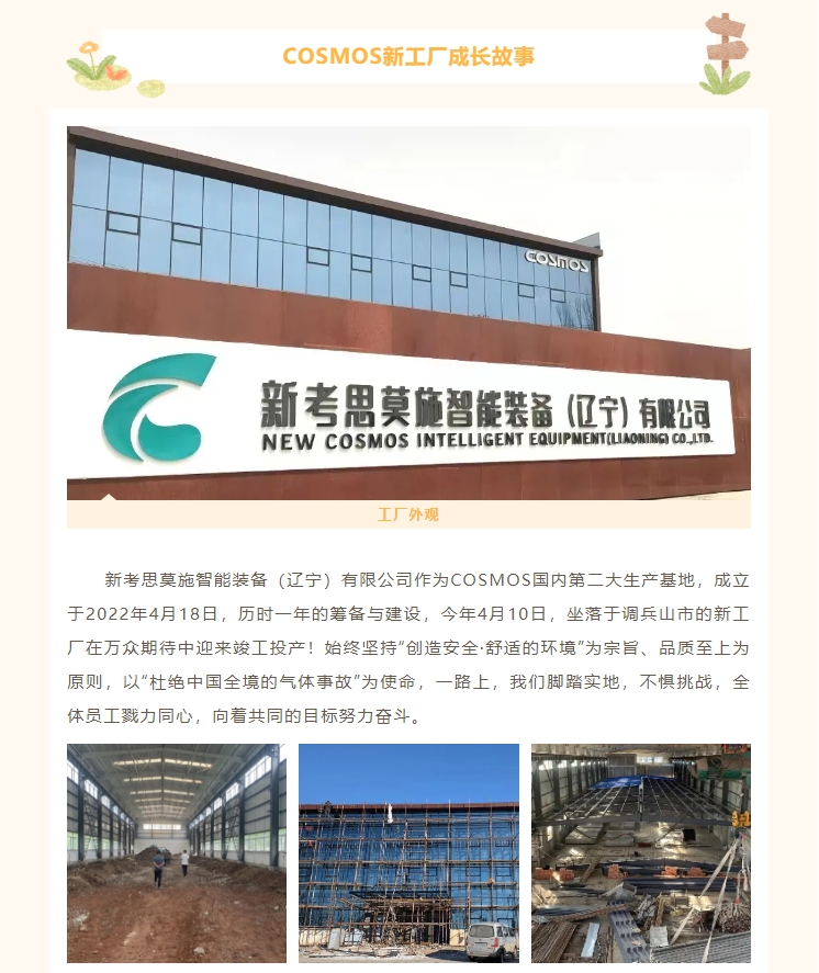 COSMOS遼寧新工廠成長紀錄篇(圖2)